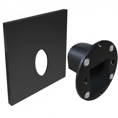 Φωτιστικό Χωνευτό Στρογγυλό LED 3W 230V CCT 38° Αλουμινίου IP65 Μαύρο 3-938 